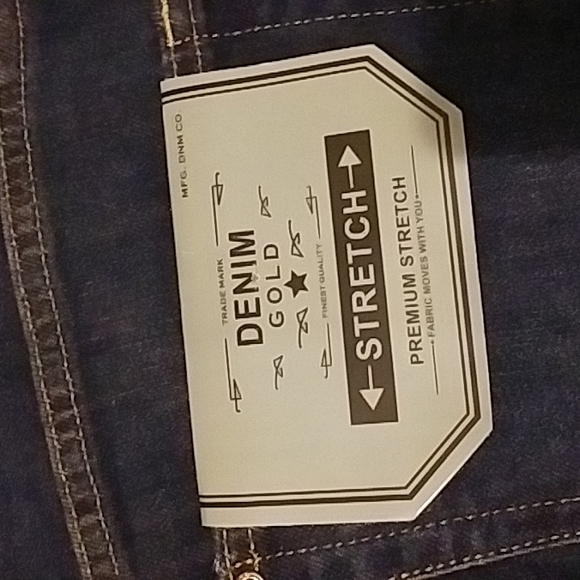 Denim Gold Jeans - Picture 2 of 11